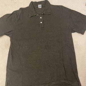 Brown Old Navy men's collared T-shirt